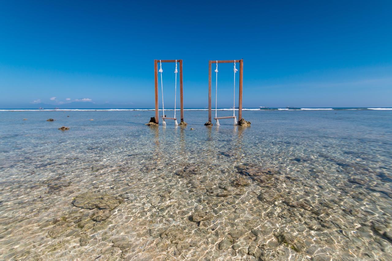 Little Coco Gili Trawangan Villas Bagian luar foto